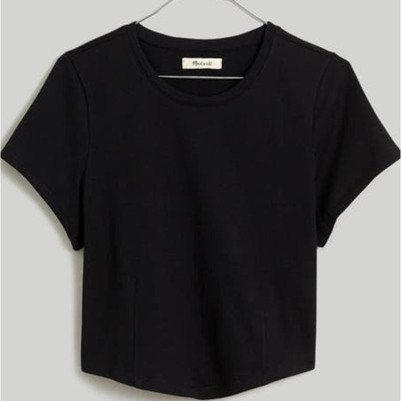 Madewell Tops - Madewell Dart Heavyweight Jersey Crewneck Short Sleeve Tee Shirt US Women's XS